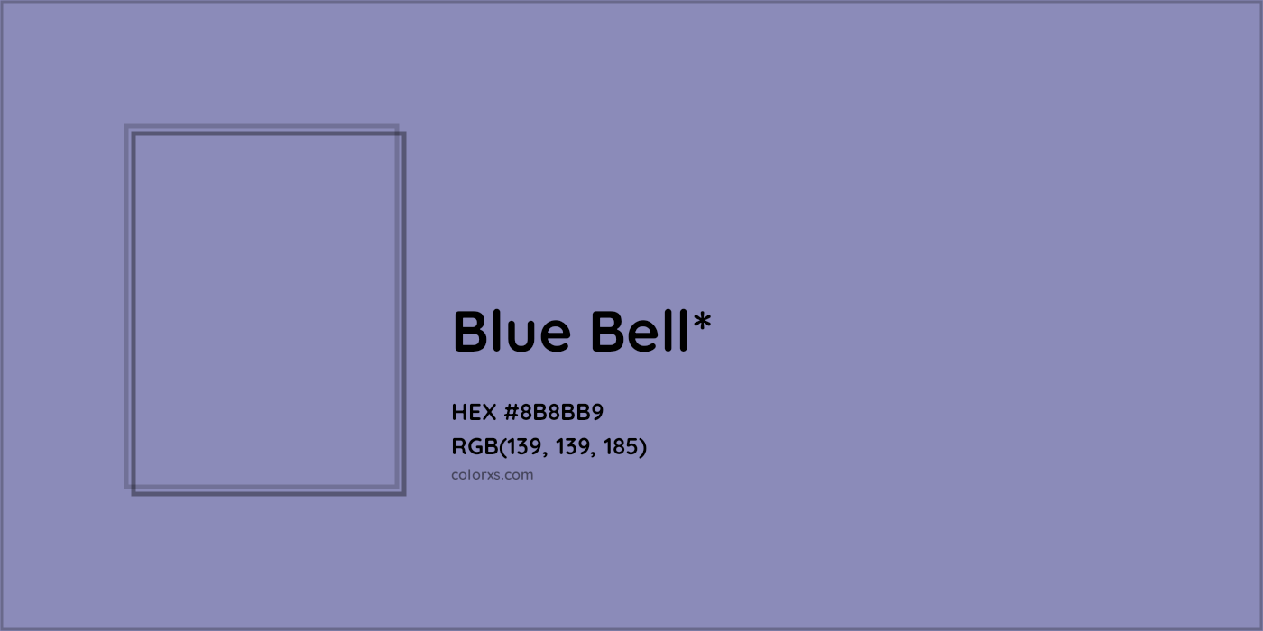 HEX #8B8BB9 Color Name, Color Code, Palettes, Similar Paints, Images