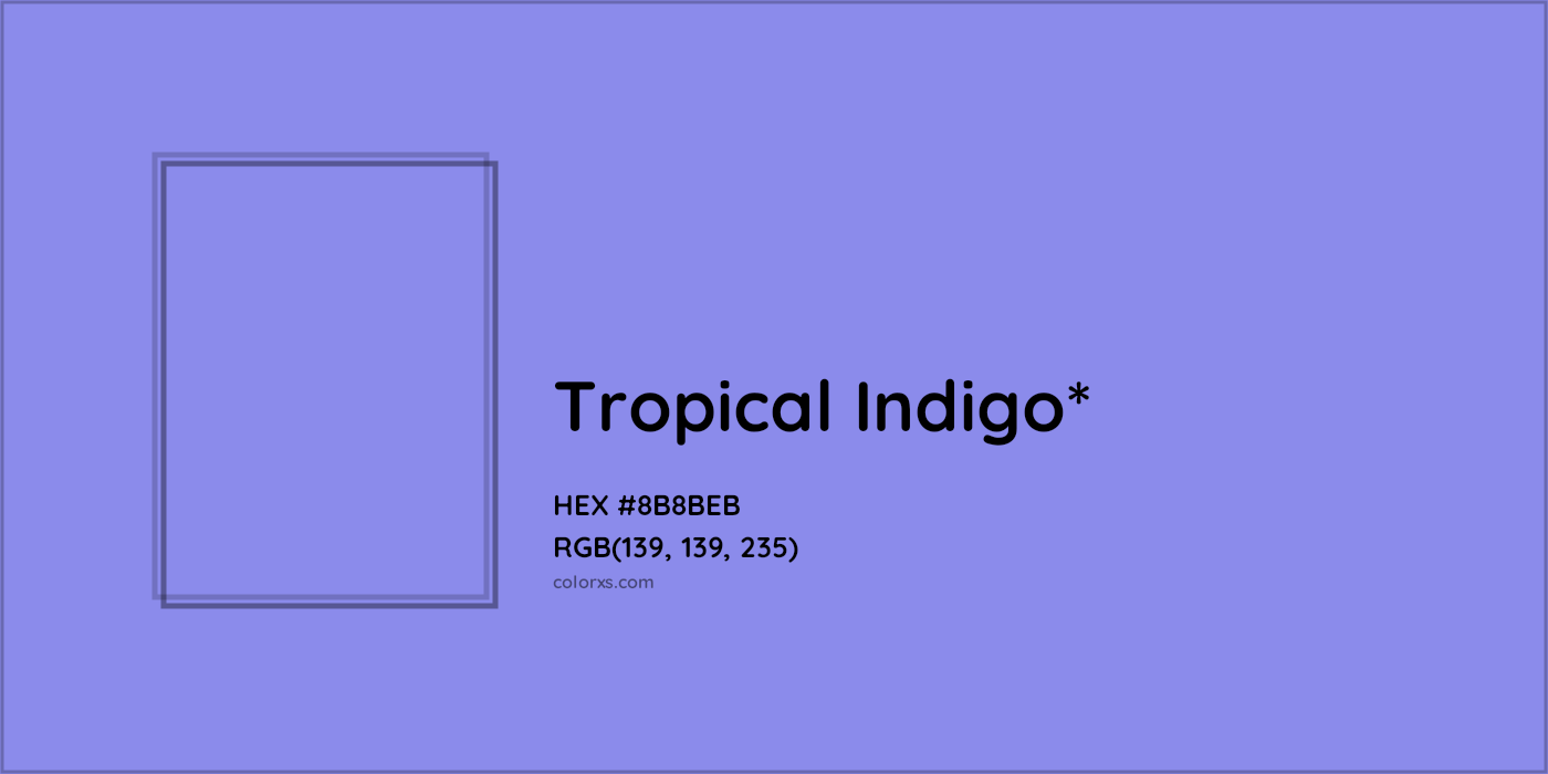 HEX #8B8BEB Color Name, Color Code, Palettes, Similar Paints, Images