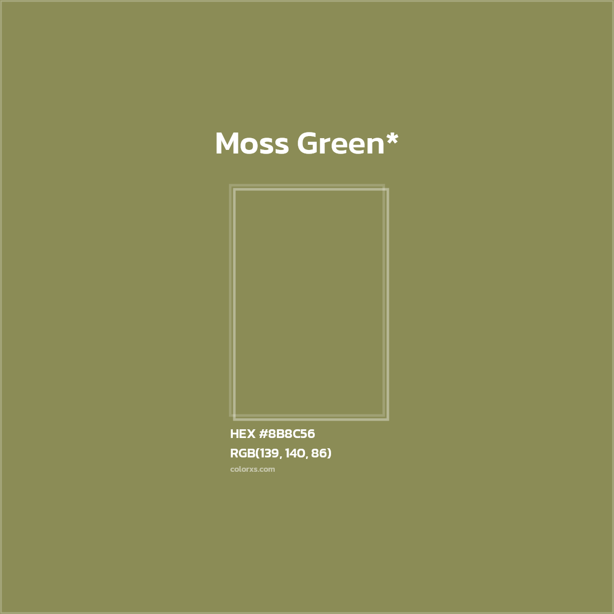 HEX #8B8C56 Color Name, Color Code, Palettes, Similar Paints, Images