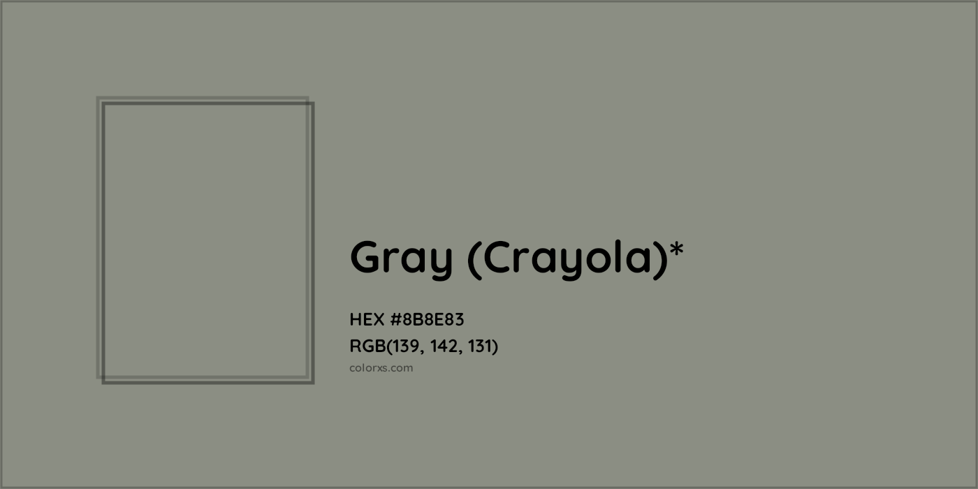 HEX #8B8E83 Color Name, Color Code, Palettes, Similar Paints, Images