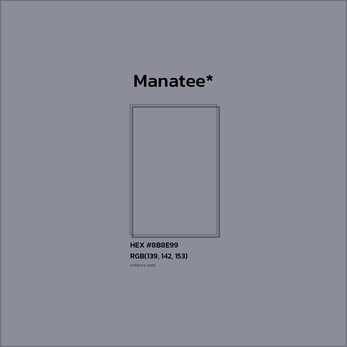 HEX #8B8E99 Color Name, Color Code, Palettes, Similar Paints, Images