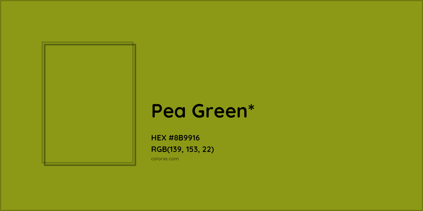 HEX #8B9916 Color Name, Color Code, Palettes, Similar Paints, Images