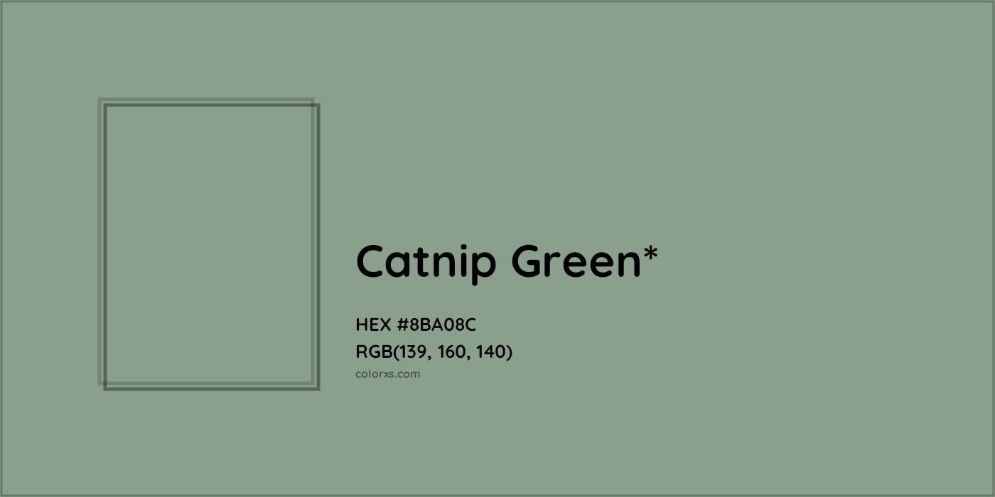 HEX #8BA08C Color Name, Color Code, Palettes, Similar Paints, Images