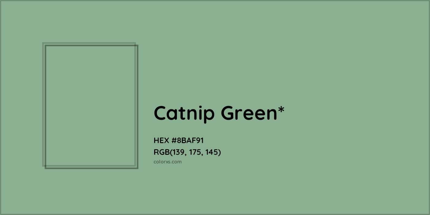 HEX #8BAF91 Color Name, Color Code, Palettes, Similar Paints, Images