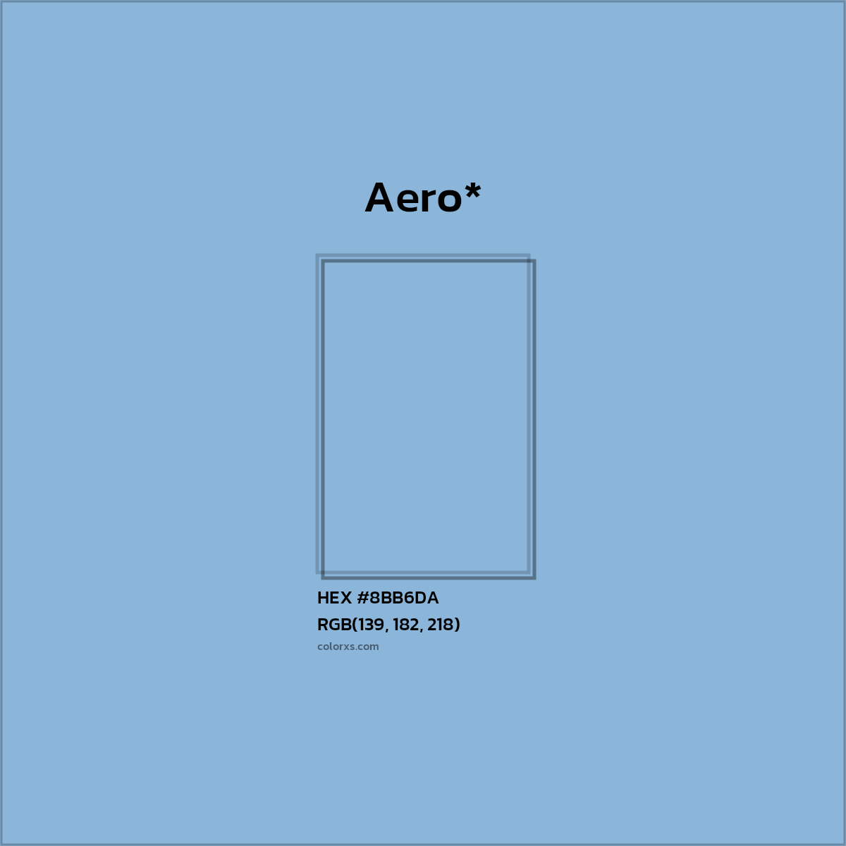 HEX #8BB6DA Color Name, Color Code, Palettes, Similar Paints, Images