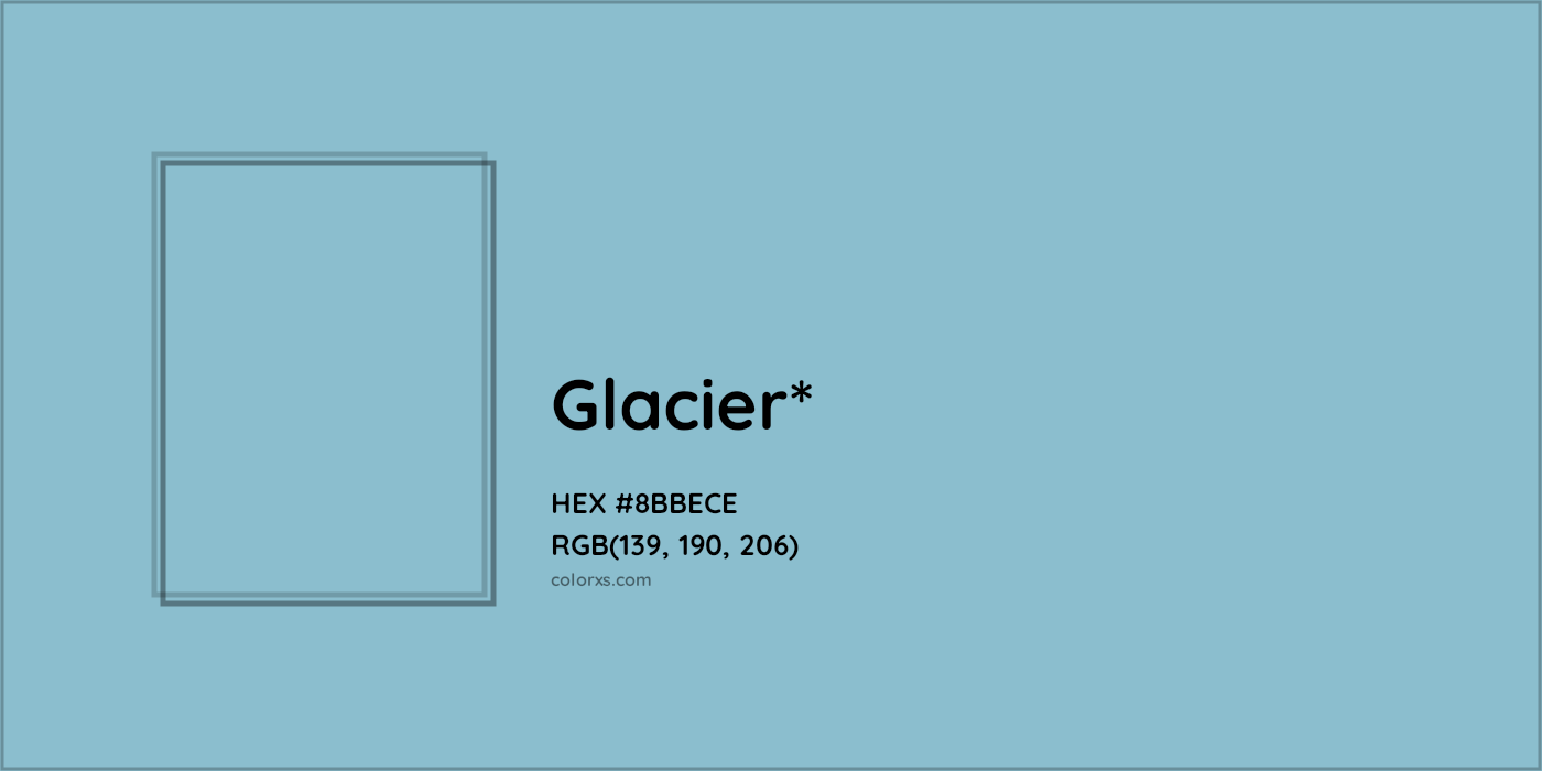 HEX #8BBECE Color Name, Color Code, Palettes, Similar Paints, Images