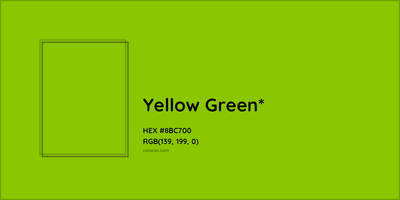 HEX #8BC700 Color Name, Color Code, Palettes, Similar Paints, Images