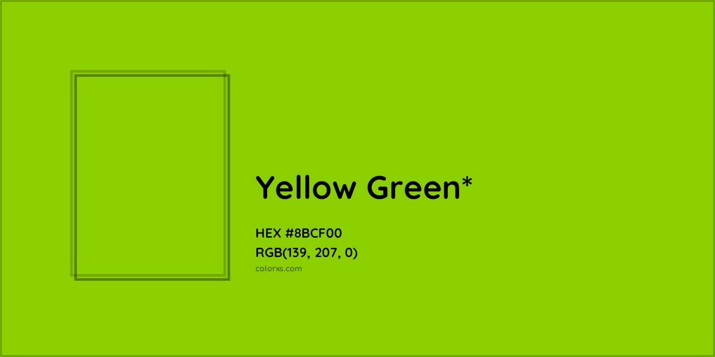 HEX #8BCF00 Color Name, Color Code, Palettes, Similar Paints, Images