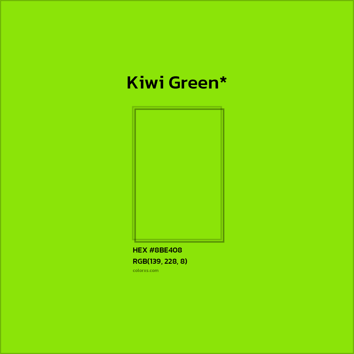 HEX #8BE408 Color Name, Color Code, Palettes, Similar Paints, Images