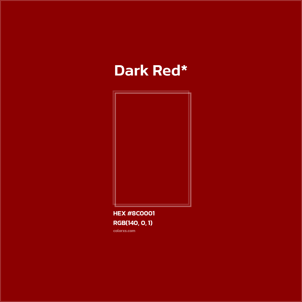HEX #8C0001 Color Name, Color Code, Palettes, Similar Paints, Images