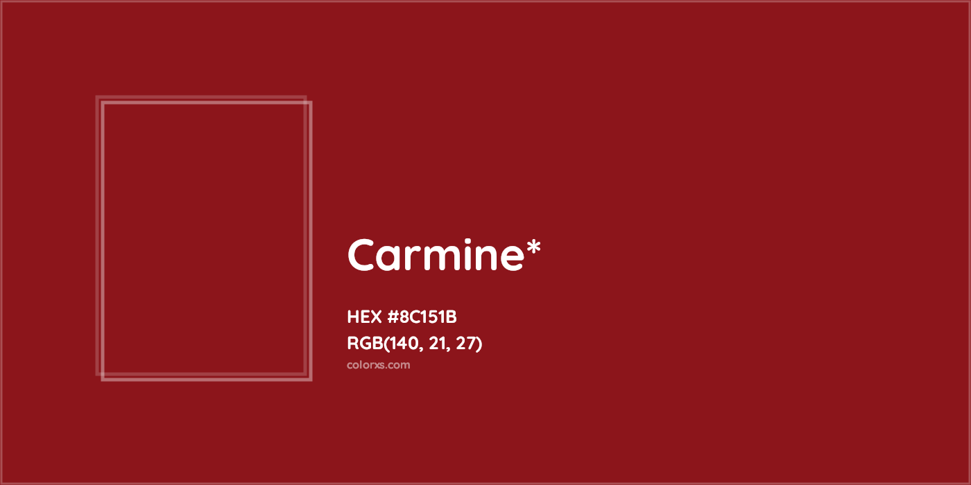 HEX #8C151B Color Name, Color Code, Palettes, Similar Paints, Images