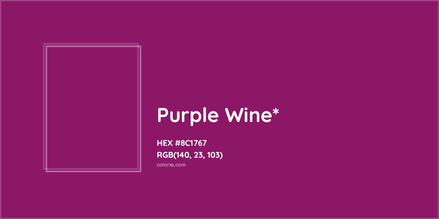 HEX #8C1767 Color Name, Color Code, Palettes, Similar Paints, Images