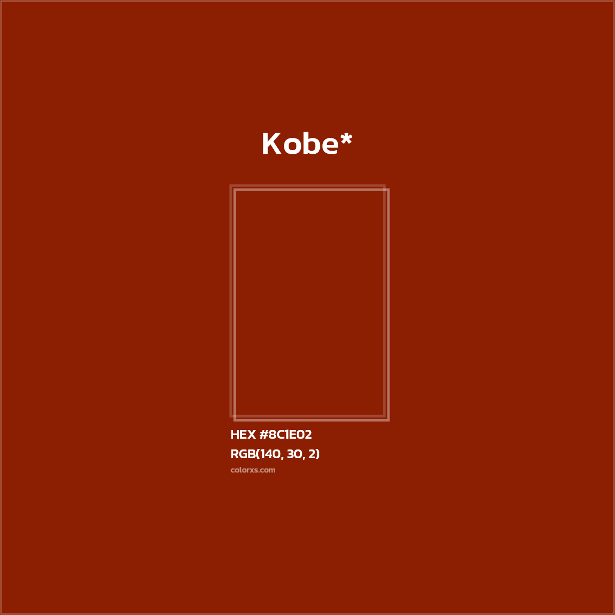 HEX #8C1E02 Color Name, Color Code, Palettes, Similar Paints, Images