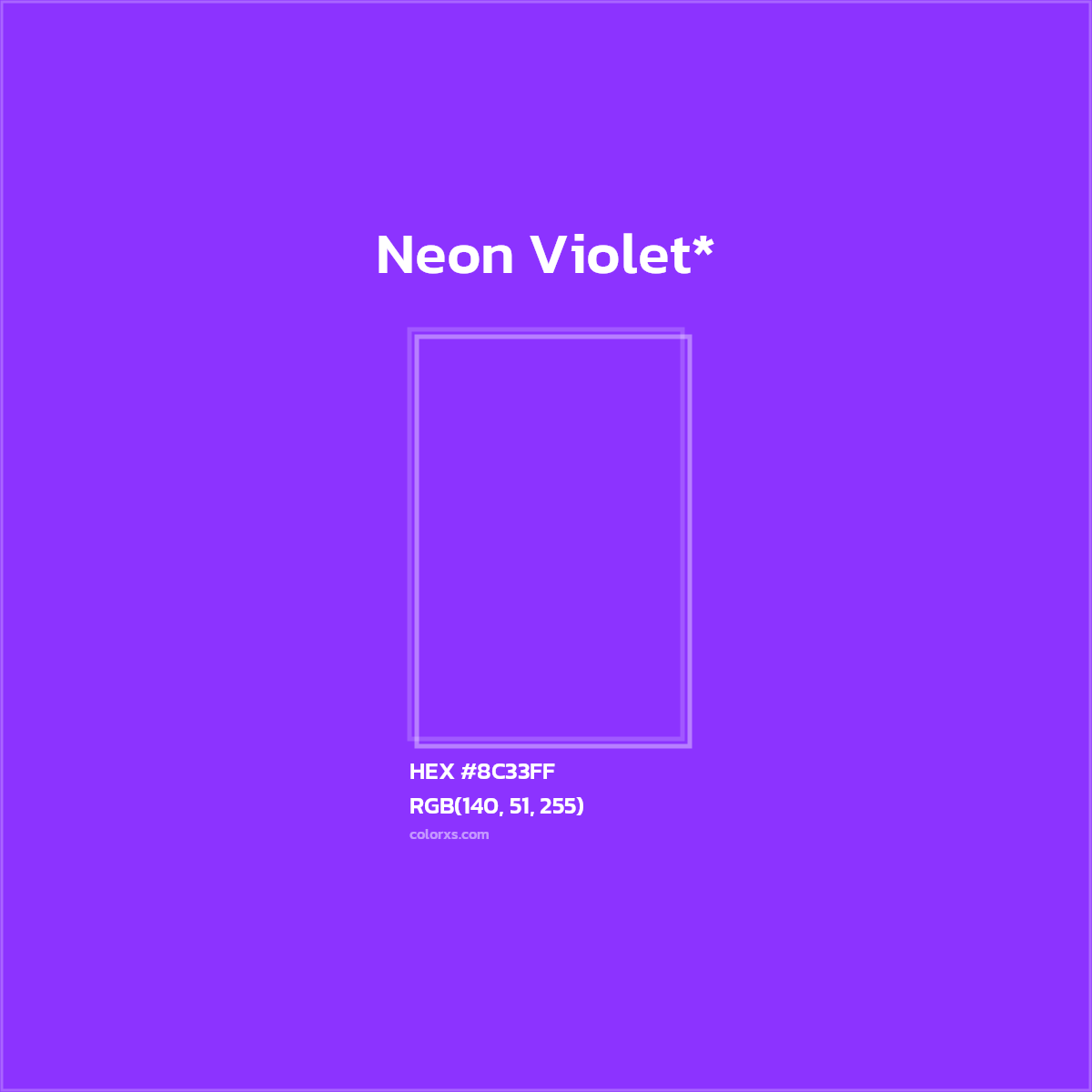 HEX #8C33FF Color Name, Color Code, Palettes, Similar Paints, Images