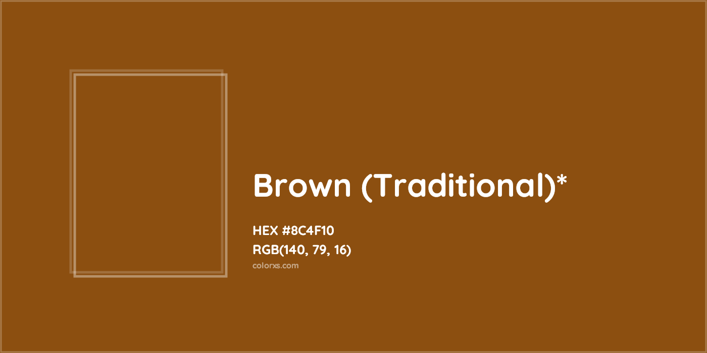 HEX #8C4F10 Color Name, Color Code, Palettes, Similar Paints, Images