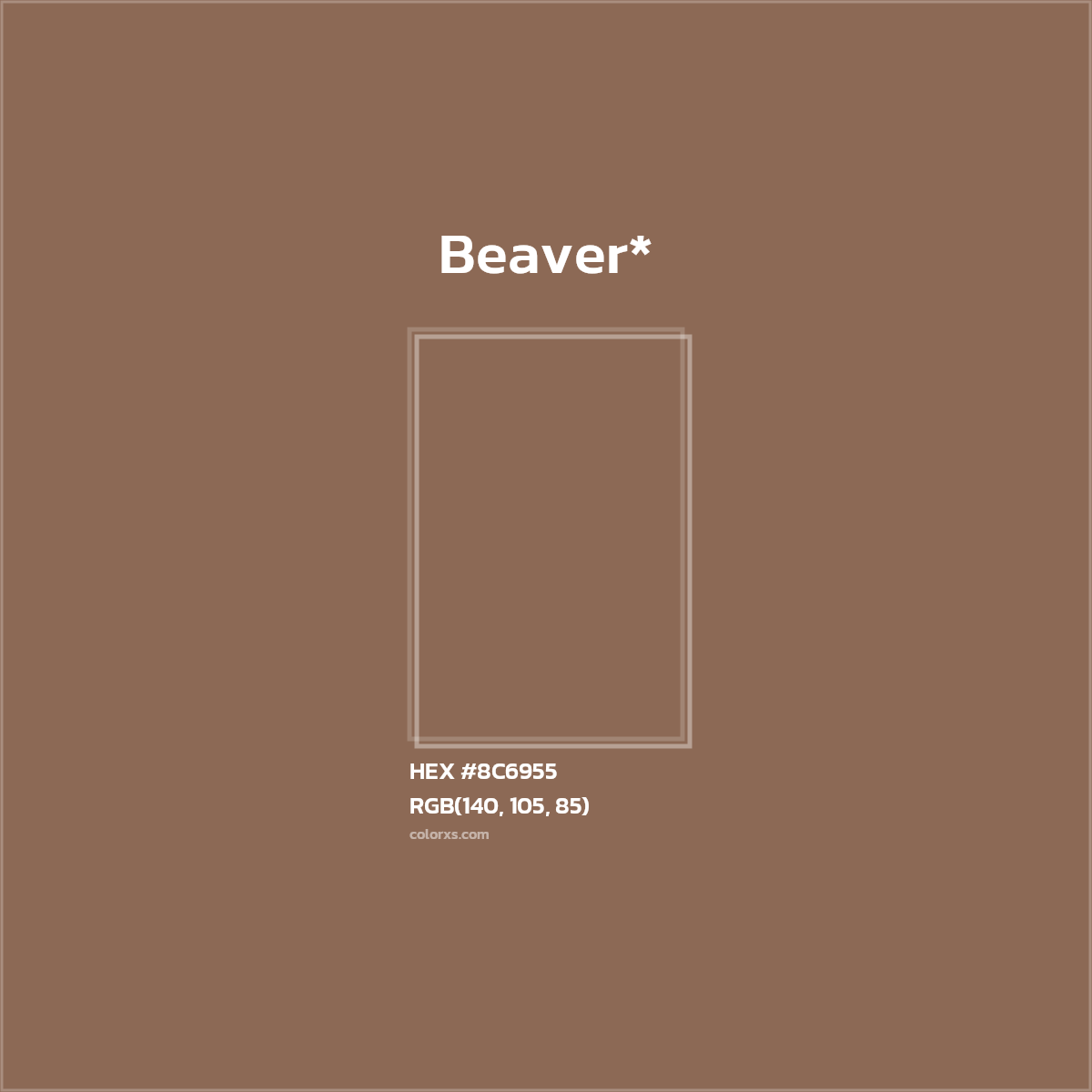 HEX #8C6955 Color Name, Color Code, Palettes, Similar Paints, Images