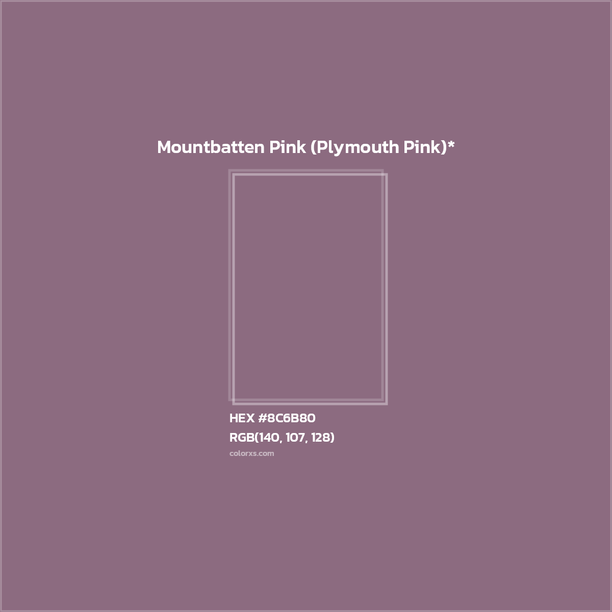 HEX #8C6B80 Color Name, Color Code, Palettes, Similar Paints, Images