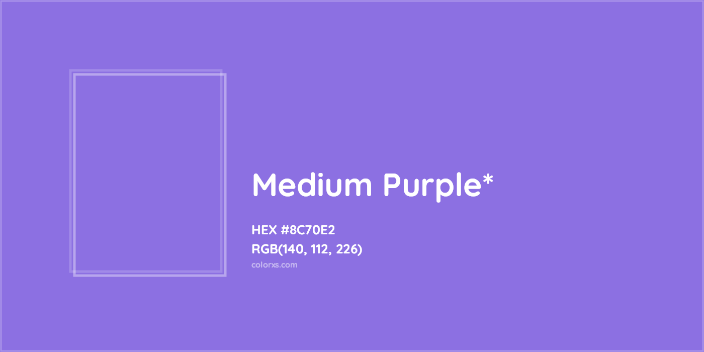 HEX #8C70E2 Color Name, Color Code, Palettes, Similar Paints, Images