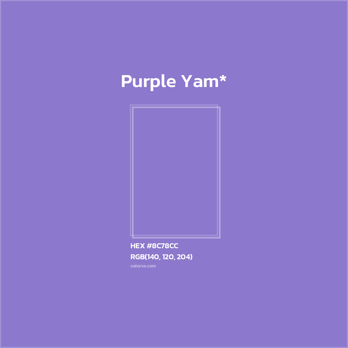 HEX #8C78CC Color Name, Color Code, Palettes, Similar Paints, Images