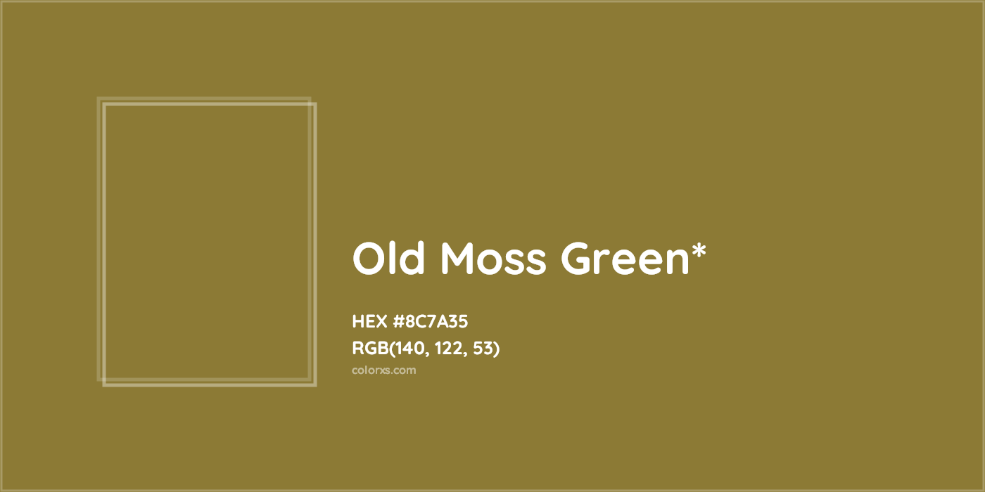 HEX #8C7A35 Color Name, Color Code, Palettes, Similar Paints, Images