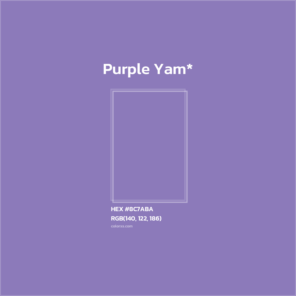 HEX #8C7ABA Color Name, Color Code, Palettes, Similar Paints, Images