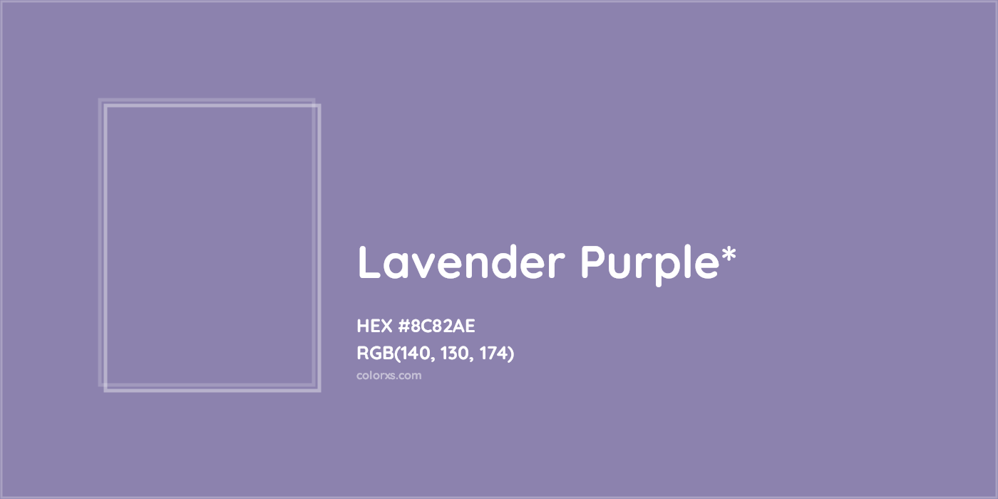 HEX #8C82AE Color Name, Color Code, Palettes, Similar Paints, Images