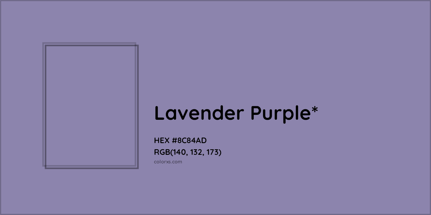 HEX #8C84AD Color Name, Color Code, Palettes, Similar Paints, Images