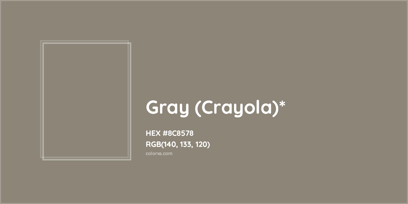 HEX #8C8578 Color Name, Color Code, Palettes, Similar Paints, Images