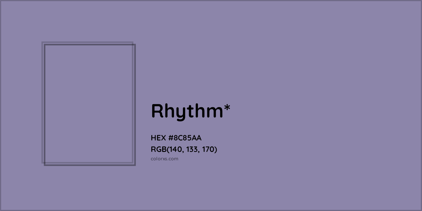 HEX #8C85AA Color Name, Color Code, Palettes, Similar Paints, Images