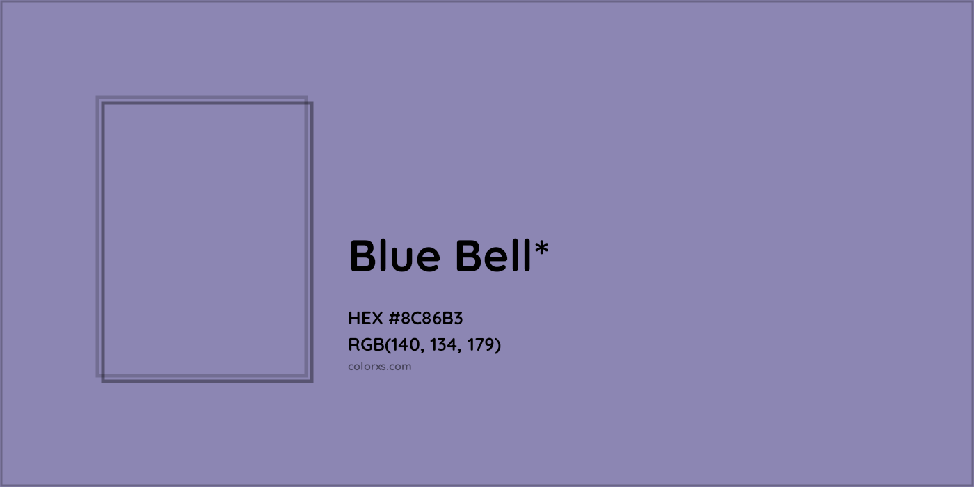 HEX #8C86B3 Color Name, Color Code, Palettes, Similar Paints, Images