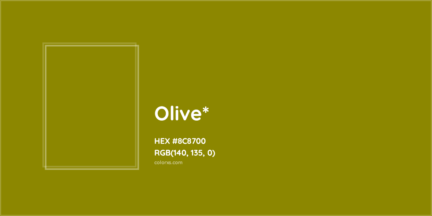 HEX #8C8700 Color Name, Color Code, Palettes, Similar Paints, Images