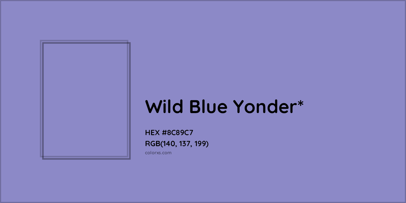 HEX #8C89C7 Color Name, Color Code, Palettes, Similar Paints, Images