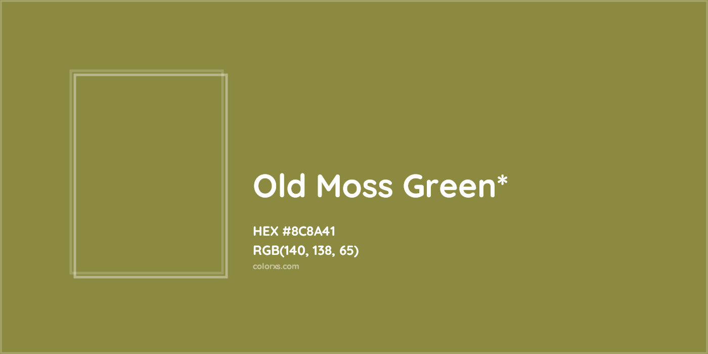 HEX #8C8A41 Color Name, Color Code, Palettes, Similar Paints, Images