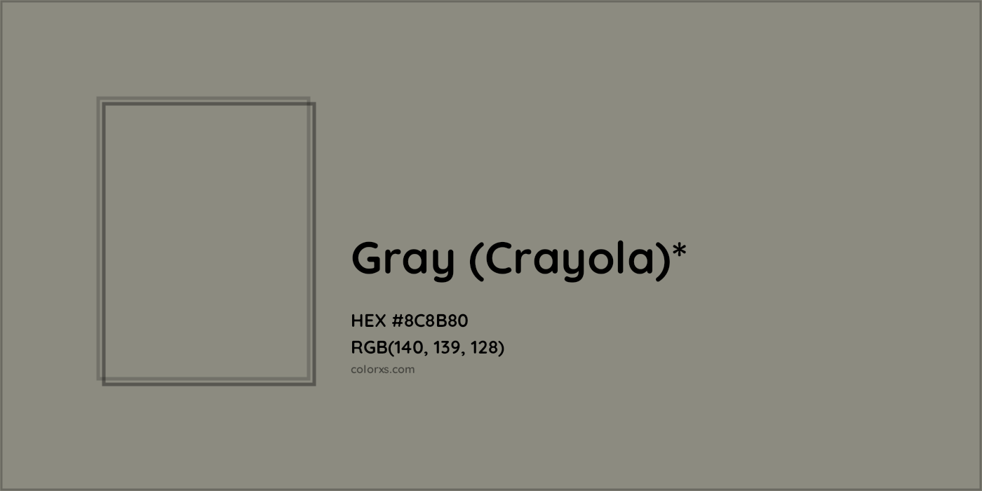 HEX #8C8B80 Color Name, Color Code, Palettes, Similar Paints, Images