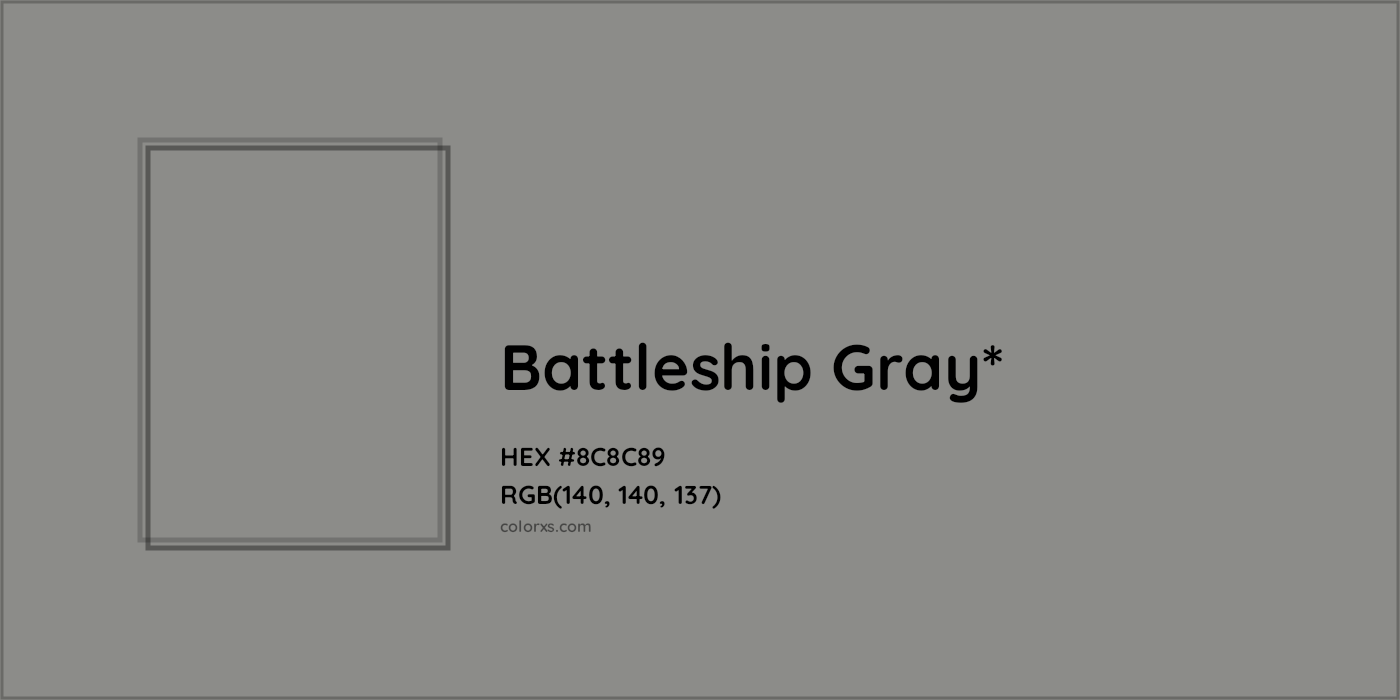 HEX #8C8C89 Color Name, Color Code, Palettes, Similar Paints, Images