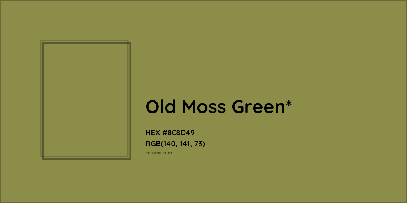 HEX #8C8D49 Color Name, Color Code, Palettes, Similar Paints, Images