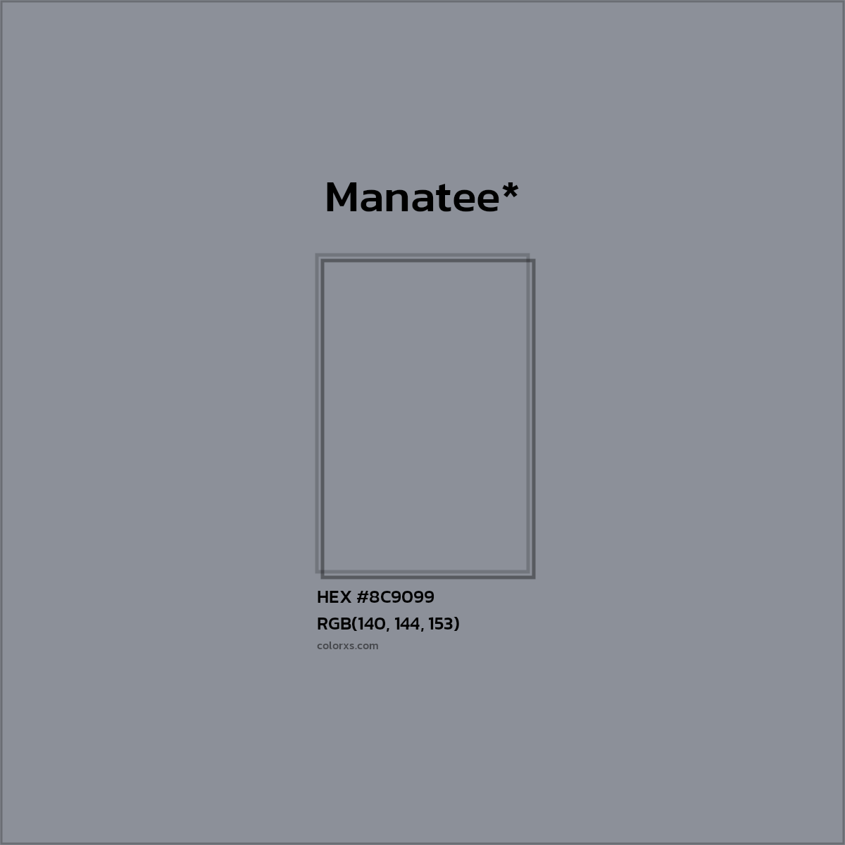 HEX #8C9099 Color Name, Color Code, Palettes, Similar Paints, Images
