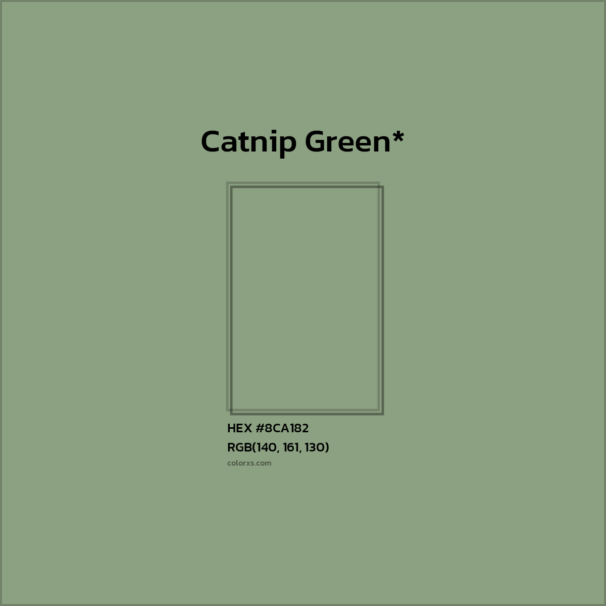 HEX #8CA182 Color Name, Color Code, Palettes, Similar Paints, Images