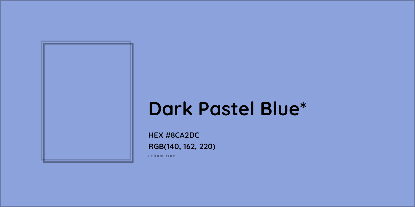 HEX #8CA2DC Color Name, Color Code, Palettes, Similar Paints, Images