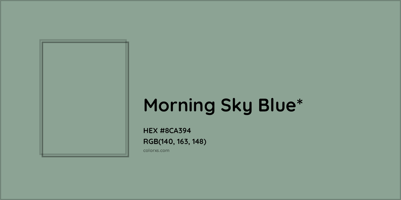 HEX #8CA394 Color Name, Color Code, Palettes, Similar Paints, Images