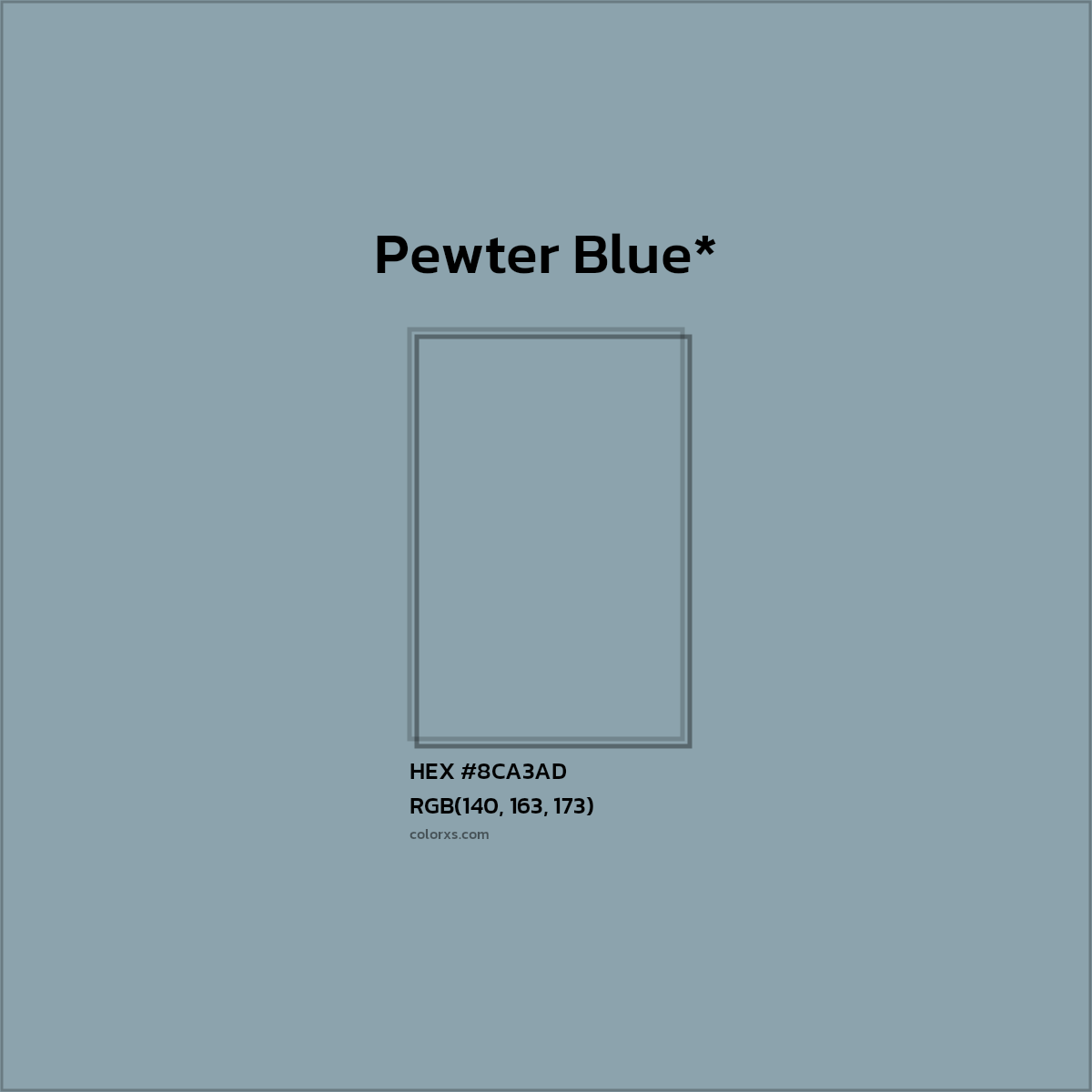 HEX #8CA3AD Color Name, Color Code, Palettes, Similar Paints, Images