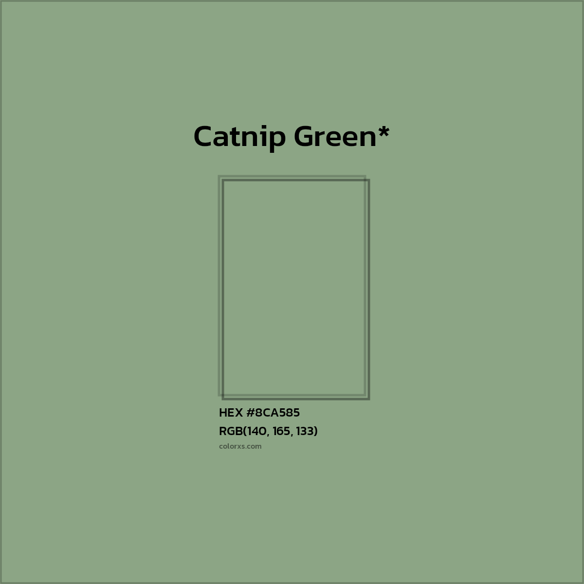 HEX #8CA585 Color Name, Color Code, Palettes, Similar Paints, Images