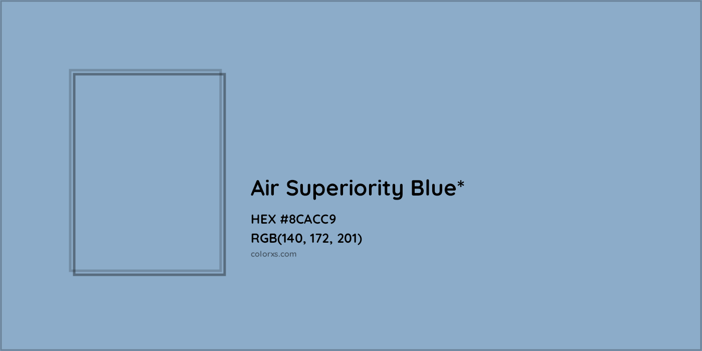 HEX #8CACC9 Color Name, Color Code, Palettes, Similar Paints, Images