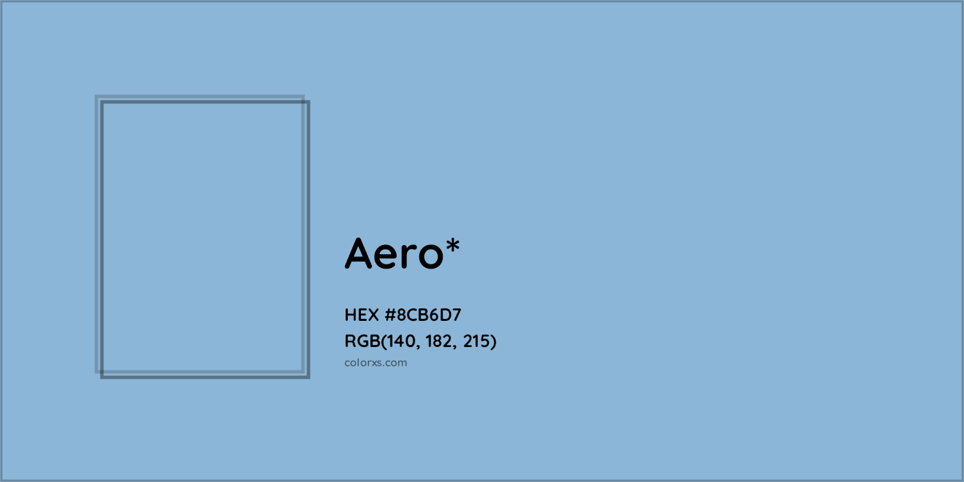 HEX #8CB6D7 Color Name, Color Code, Palettes, Similar Paints, Images