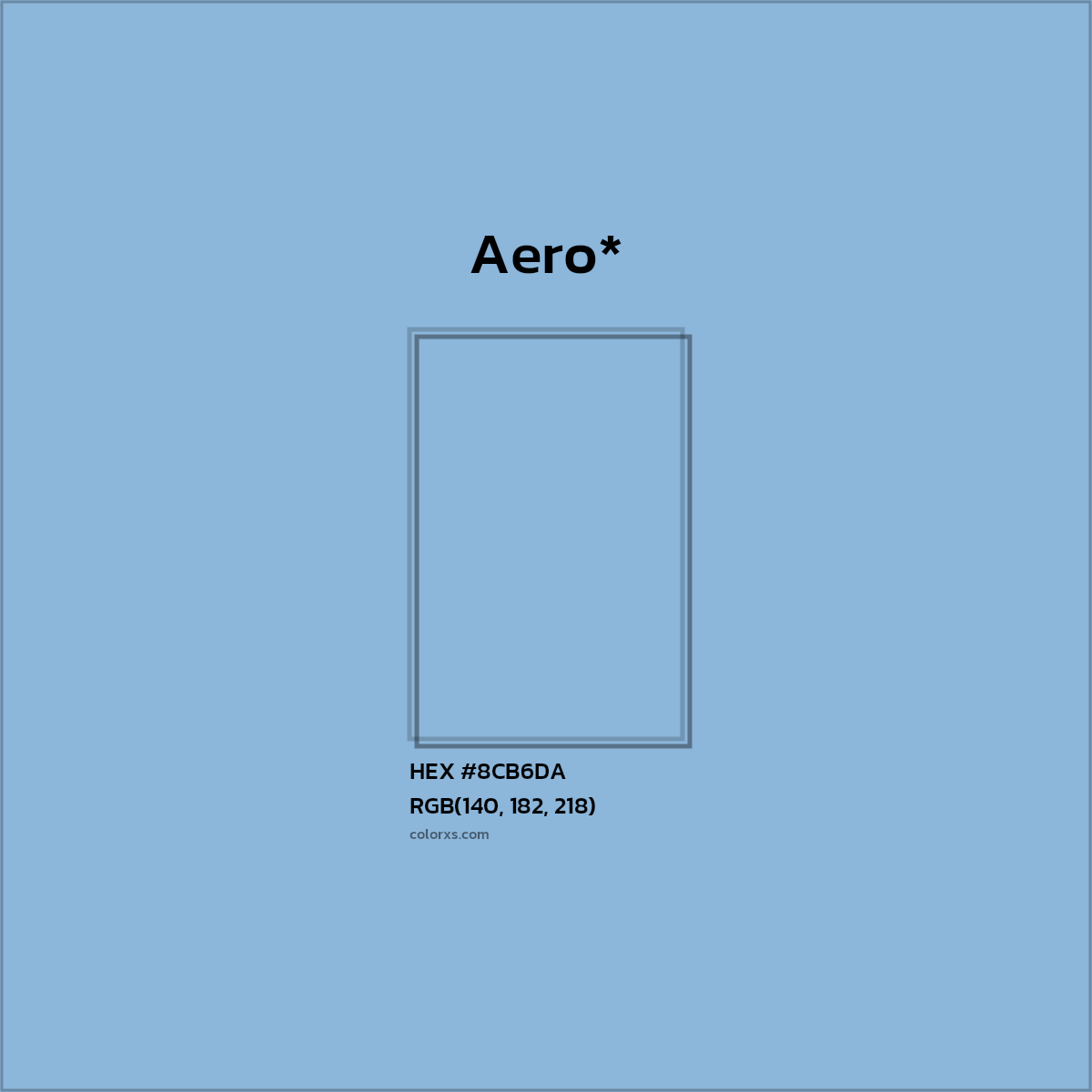 HEX #8CB6DA Color Name, Color Code, Palettes, Similar Paints, Images