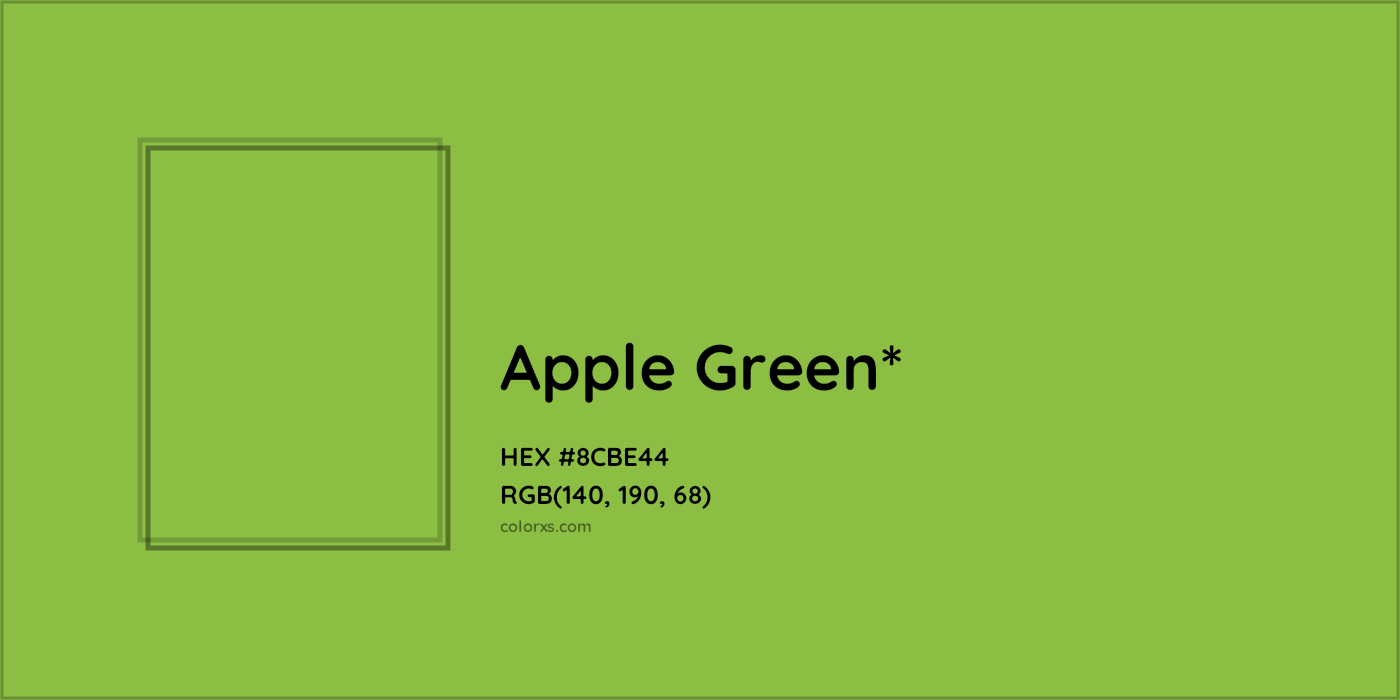 HEX #8CBE44 Color Name, Color Code, Palettes, Similar Paints, Images
