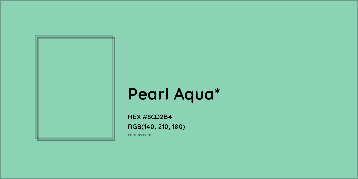 HEX #8CD2B4 Color Name, Color Code, Palettes, Similar Paints, Images