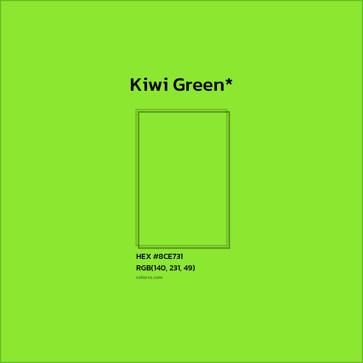 HEX #8CE731 Color Name, Color Code, Palettes, Similar Paints, Images