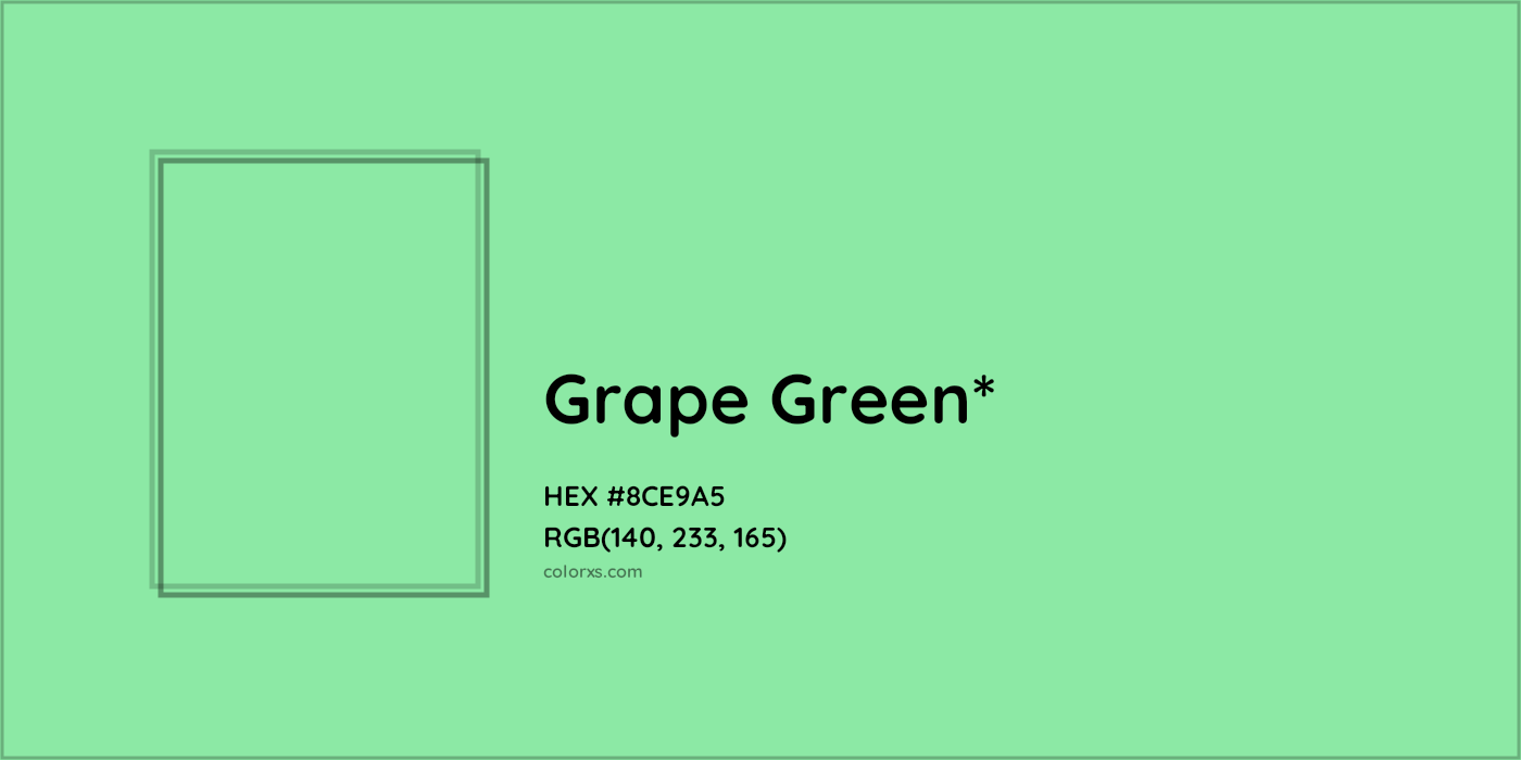 HEX #8CE9A5 Color Name, Color Code, Palettes, Similar Paints, Images