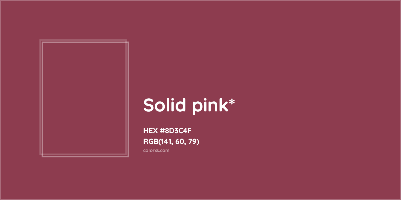 HEX #8D3C4F Color Name, Color Code, Palettes, Similar Paints, Images